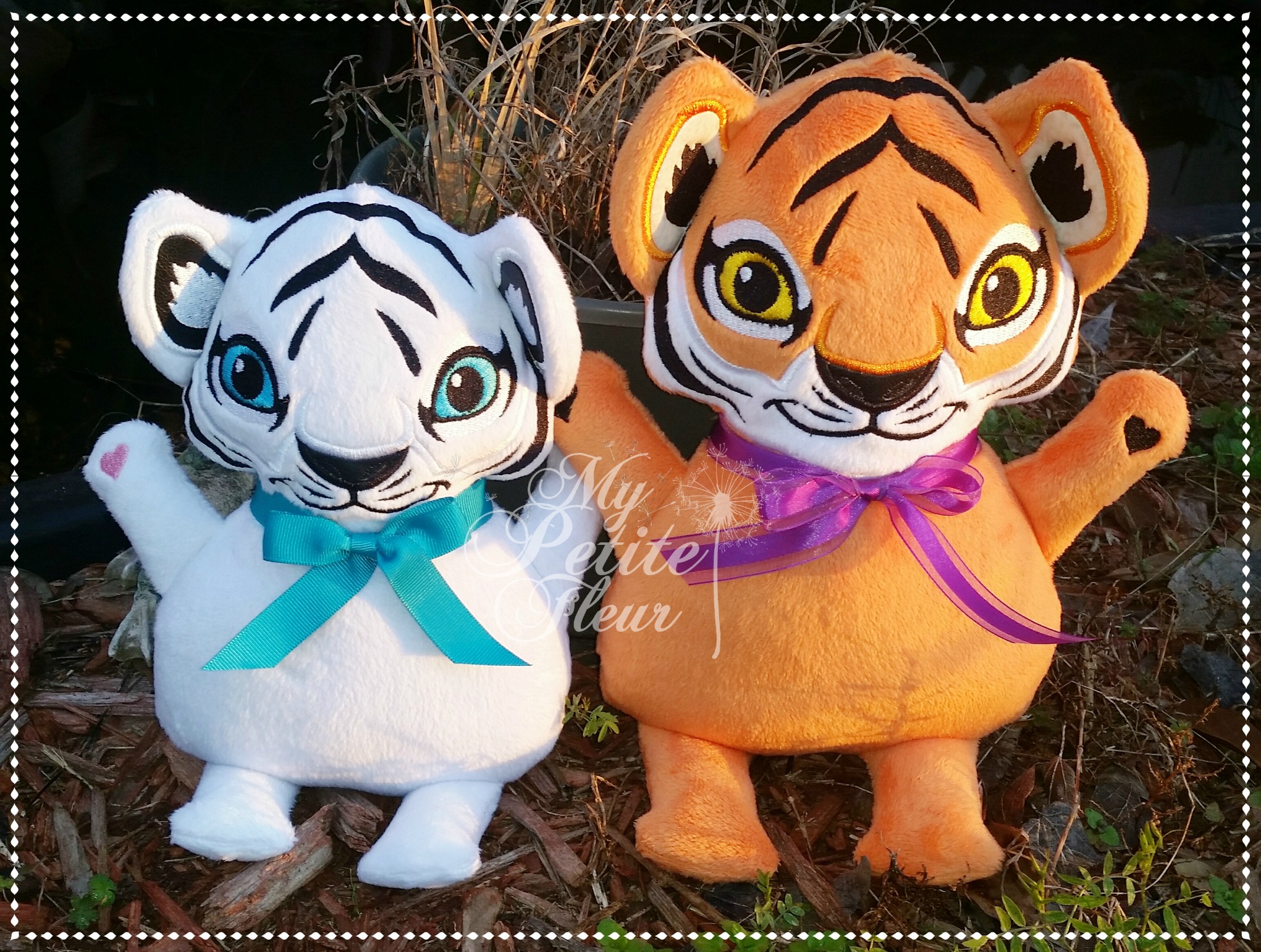 cute tiger plushie