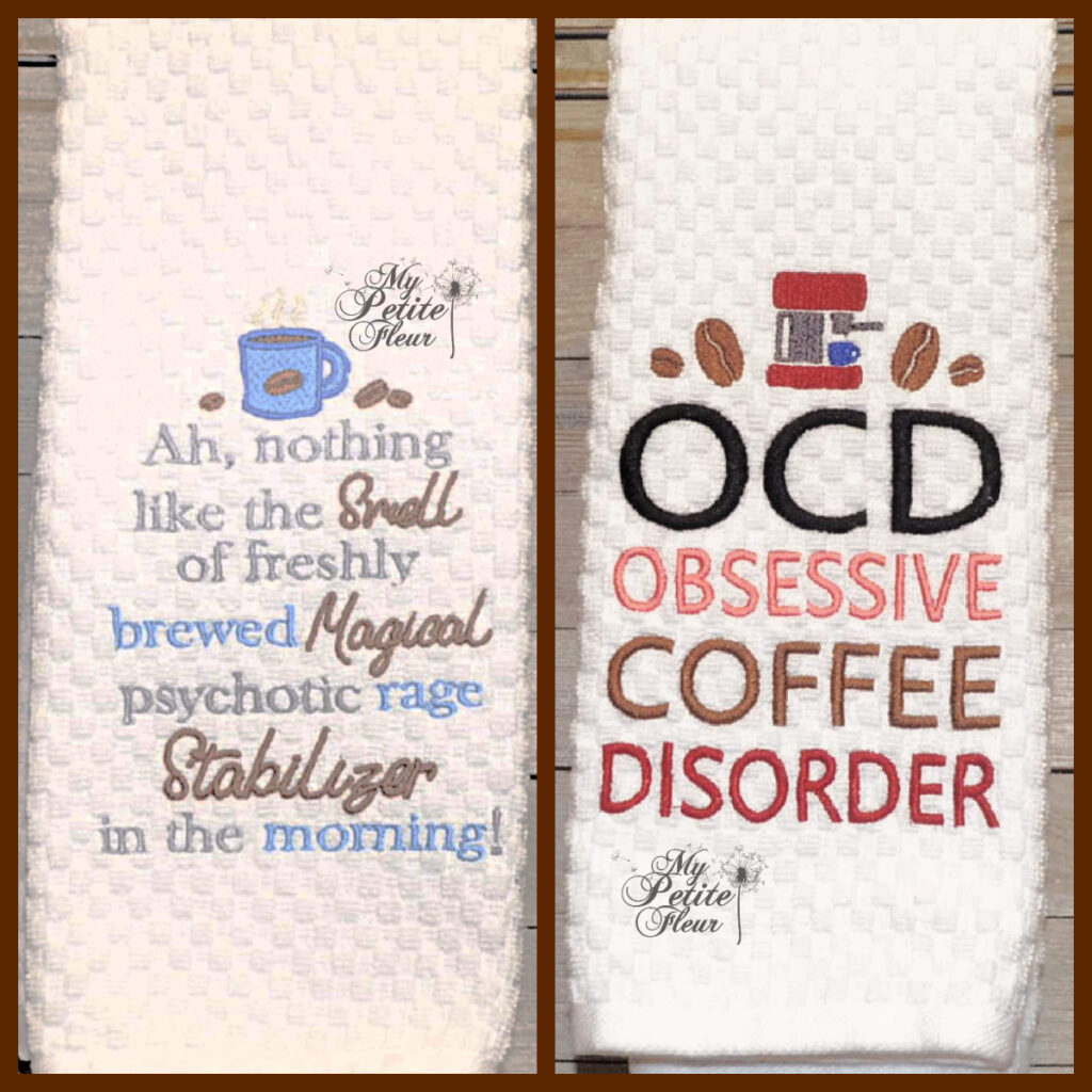 OCD Coffee Saying & Magical Mood Stabilizer Saying Designs – All Sizes ...