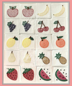 MPF Fruit Memory Card Game (10 Designs)
